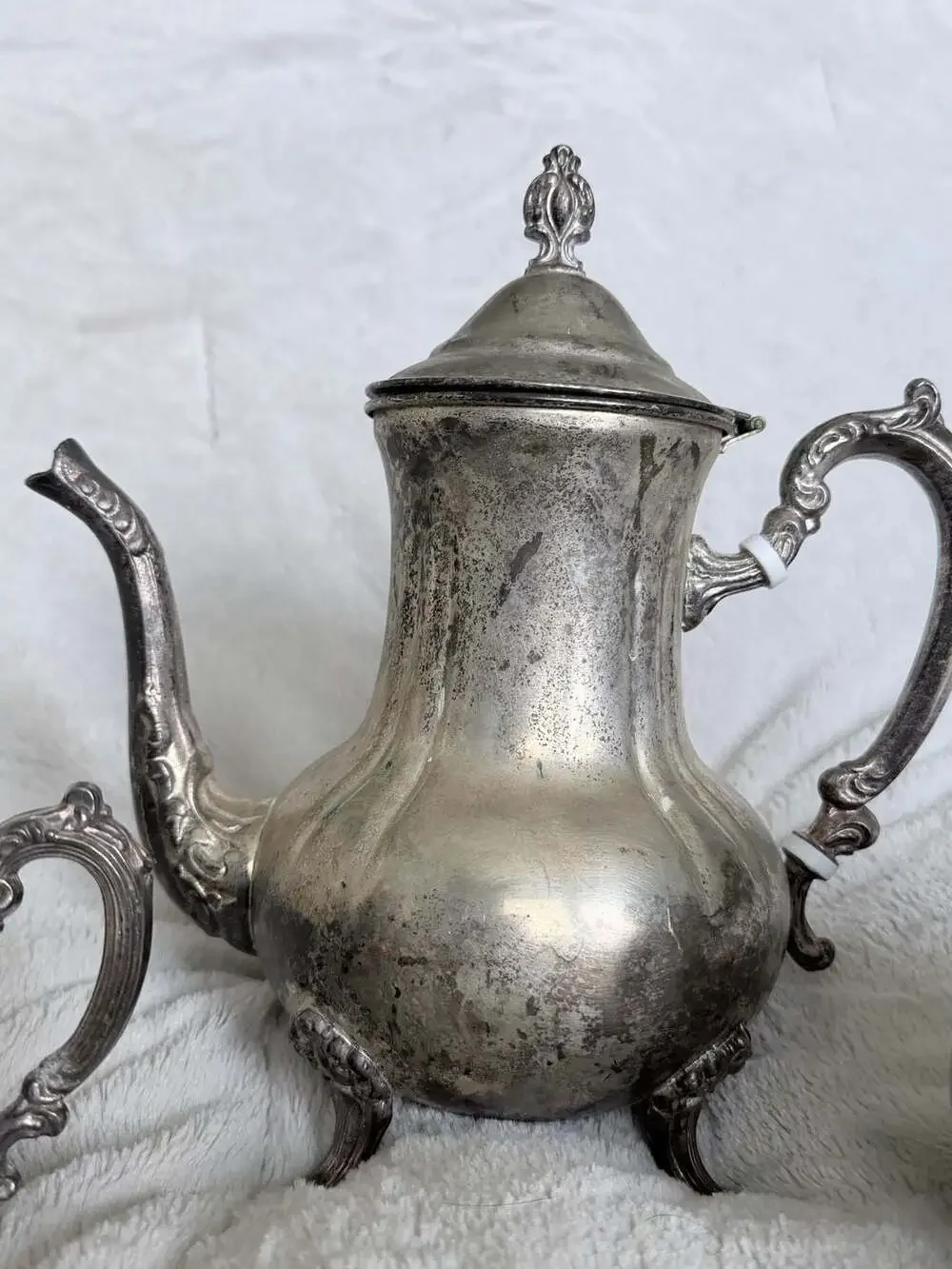 International Silver Company Vintage Silver Plated 3-Piece Tea and Coffee Servic
